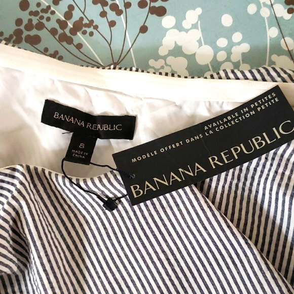 BR Seersucker One Shoulder Dress - Picture 10 of 15